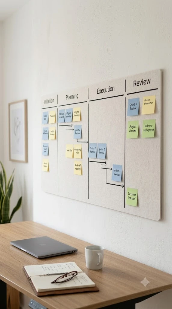 Technology project management services for planning and delivering complex technology initiatives